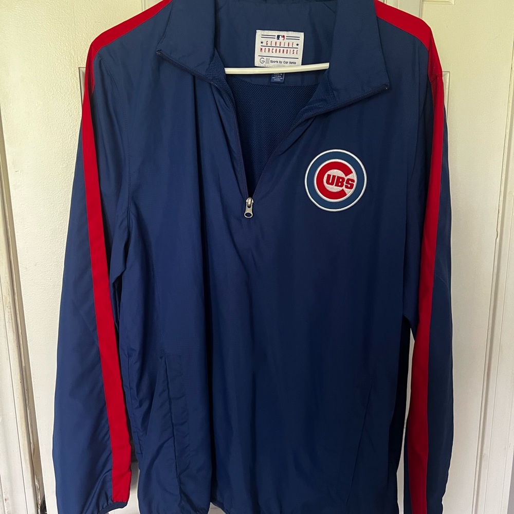MLB Blue and Red Lightweight Jacket